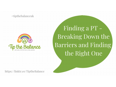 REFERRAL PARTNERS - Finding a PT - Breaking Down the Barriers and Finding the Right One