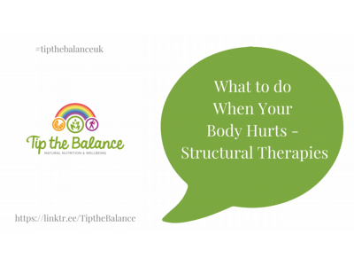 REFERRAL PARTNERS - What to do When Your Body Hurts - Structural Therapies